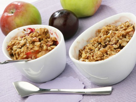 Ovsené vločky s ovocím